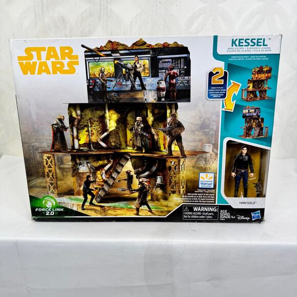 Hasbro Star Wars Kessel Mine Scape Force Link 2.0 Playset with Han Solo - Picture 10 of 10